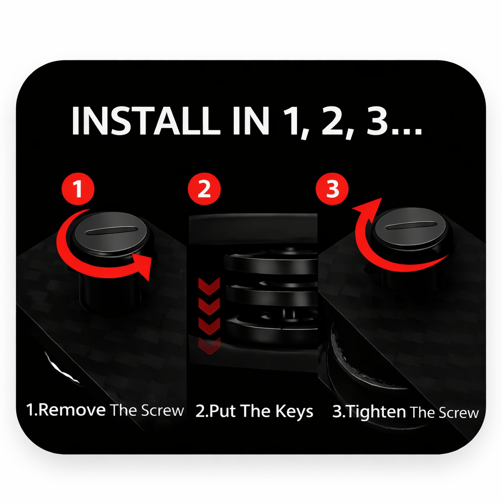 Core E.D.C. Double-Sided Compact Key Holder 1.0